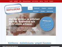 Tablet Screenshot of kotileena.fi